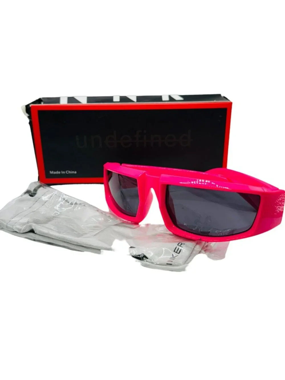 Undefined - Pink Glasses for eye protection during Game play